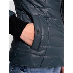 Куртка-бомбер "Скинни" серый