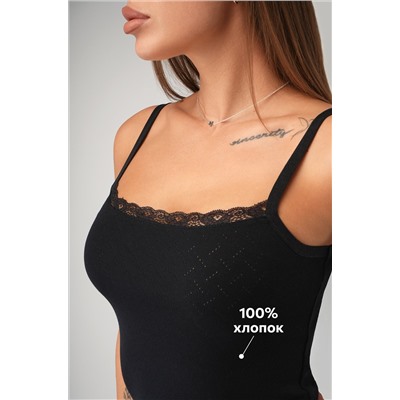 Женская пижама с шортами из ажурного хлопка Happyfox