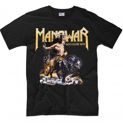 Футболка "Manowar" (Into Glory Ride)
