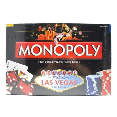 14 Монополия настольная Las Vegas 40*27см / коробка 5218Y АКЦИЯ! СКИДКА 20%