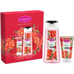 Набор подар. CAMAY Цветы граната (гель д/душа + скраб для тела)