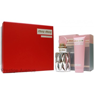 Подарочный набор Miu Miu Fleur D'argent Eau De Parfum Absolue
