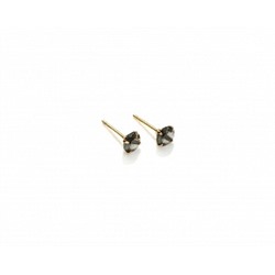 Серьги-гвоздики PR1469 -5 серый