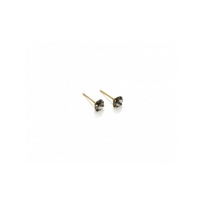 Серьги-гвоздики PR1469 -5 серый