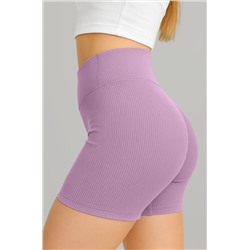 Велосипедки укороченные в рубчик для девочки Happyfox