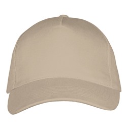 Бейсболка Long Beach, бежевая