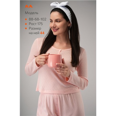 Женская пижама с брюками из ажурного хлопка Happyfox