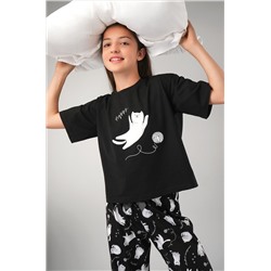 Хлопковая пижама для девочки Happyfox