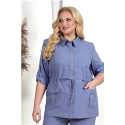 Ninele 7402 небесный, Брюки,  Жакет,  Майка