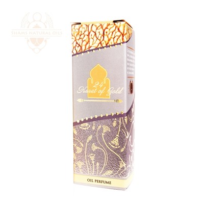24 KARAT OF GOLD, Shams Natural Oils (24 КАРАТА ЗОЛОТА унисекс арабские духи), 3 мл.