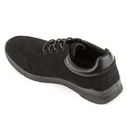 Полуботинки ЭСО WANNGO черные, ПУ, мод.WG1-36-MT-1