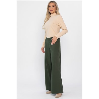 Брюки палаццо Настроение города (хаки) Б14509-8М