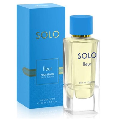 SOLO  FLEUR (синяя) /жен. M~ (Флер Наркотик)