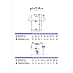Комплект (Футболка+Шорты) PLAYTODAY #1031382