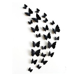 Интерьерные декорации на стену "Butterfly 3D"