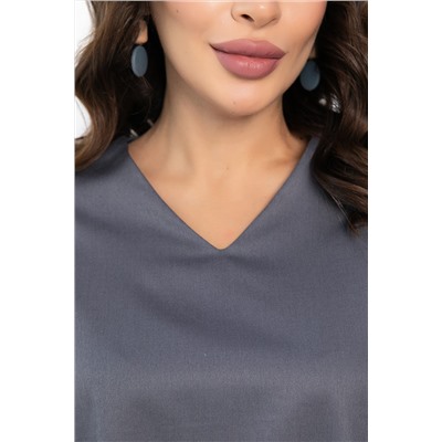 Платье Хюгге (темно-серое) П14121-25М