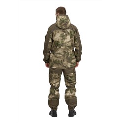 Костюм "ГЕРКОН-ЛЕТО" куртка/брюки, цвет: кмф "Облака зеленый"/олива, ткань: Кошачий глаз/Таслан