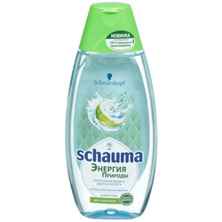 SCHAUMA Шампунь 400мл Кокосовая вода и Цветок лотоса