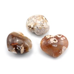Сердце из агата 78*63*40мм