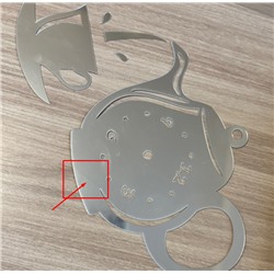 УЦЕНКА! Акриловые зеркальные часы для кухни "Чаепитие"