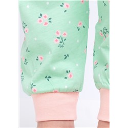 CLE Комплект дев. 909486-01кдн_п, зелёный/св.розовый
