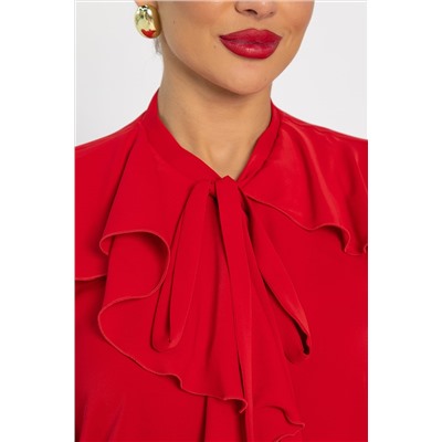 Блуза Дыхание осени (красная) Б14187-5М