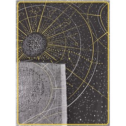 Простыня Ивановская бязь Созвездие вид 8/3 черный