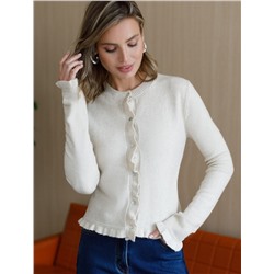 Кардиган из пряжи с кашемиром