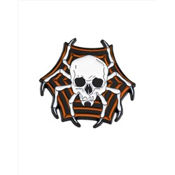 Металлический значок "Skeleton Spider"