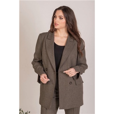 Mislana 7121 коричневый, Брюки,  Жакет