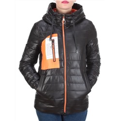 D001 BLACK Куртка демисезонная женская AIKESDFRS (100 % полиэстер) размеры 48-50-52-54-56