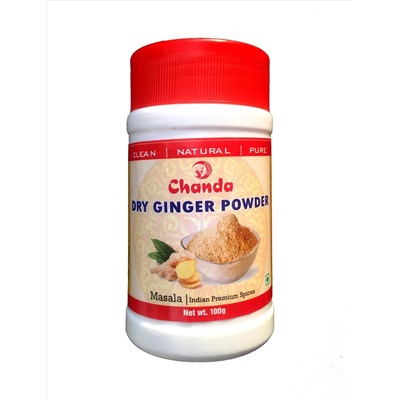 DRY GINGER POWDER, Chanda (ИМБИРЬ МОЛОТЫЙ, Чанда), 100 г.