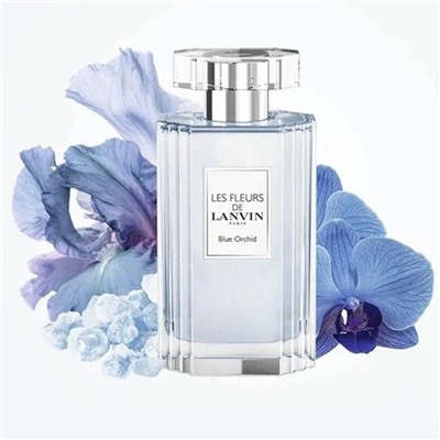 LANVIN ECLAT LES FLEURS BLUE ORCHID 90ml edt  M~ БЕЗ УПАКОВКИ