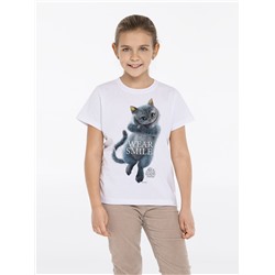 Футболка детская Wear A Smile, белая