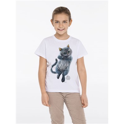 Футболка детская Wear A Smile, белая