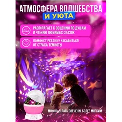 Ночник - проектор Звездное небо (3453)