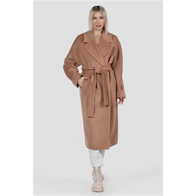 01-11785 Пальто женское демисезонное (пояс) ELEGANZZA