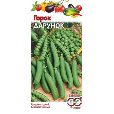 Горох Дарунок безлисточковый (Гавриш) 10г