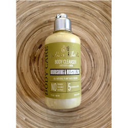Body Cleanser LAVENDER & BASIL Nourishing & Moisturizing, Indian Khadi (Средство для душа ЛАВАНДА И БАЗИЛИК питание и увлажнение, Индиан Кхади), 200 мл.