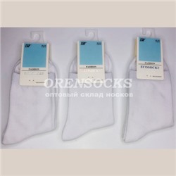 НОСКИ ПОДРОСТОК ХЛОПОК БЕЛЫЕ ШУГУАН ECOSOCKS C3814