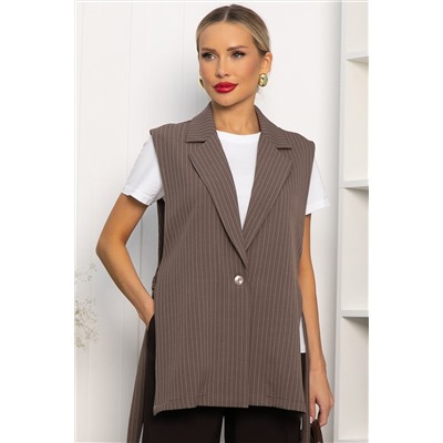 Жилет Рабочий день (кофе) Б14214-4М