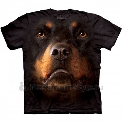 Футболка The Mountain "Rottweiler Face" (детская)