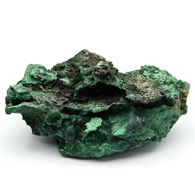 Плисовый малахит 81*49*34мм, 163г.