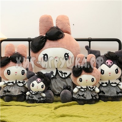 Мягкая игрушка обнимашка аниме Куроми Kuromi Melody 70 см (ВЫБОР ЦВЕТА) 230526-2, 230526-2_pink, 230526-2_black