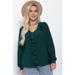 Блуза Стефанна (изумруд) Б11339