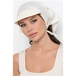 Косынка с козырьком (молочная) КК32