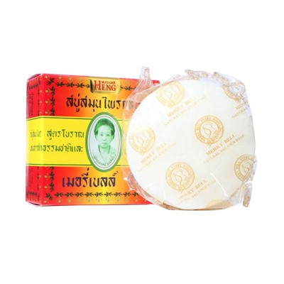 ORIGINAL Herbal Merry Bell Soap, Formula Of Madame Heng (КЛАССИЧЕСКОЕ травяное мыло для Проблемной кожи, Мадам Хенг), 160 г.