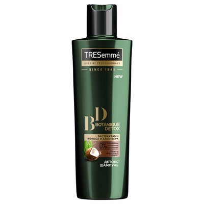 TRESEMME Шампунь д/волос 400мл Детокс (Кокос и Алоэ) АКЦИЯ! СКИДКА 5%
