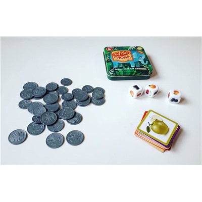 Настольная игра «Купи слона» в жестяной коробке