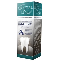 Гель Зубастик CRYSTAL LINE стоматологический для животных, 30мл 3 663 АГ